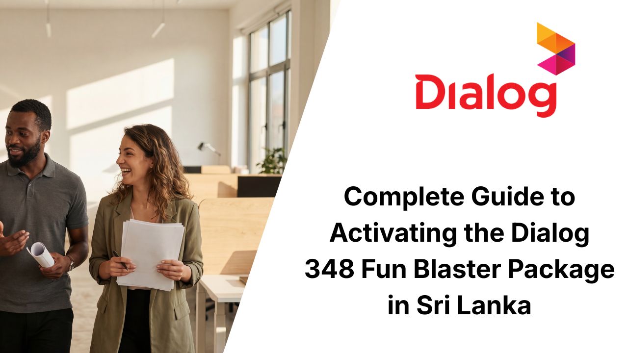 Complete Guide to Activating the Dialog 348 Fun Blaster Package in Sri Lanka